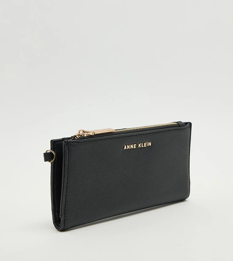 آن كلاين محفظة آن كلاين بسحاب ونقوش